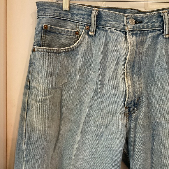 Levi’s 550 Jeans Orange Tab, Vintage, Men’s 36” x 32”, Well Loved, Well Worn. - Picture 4 of 11